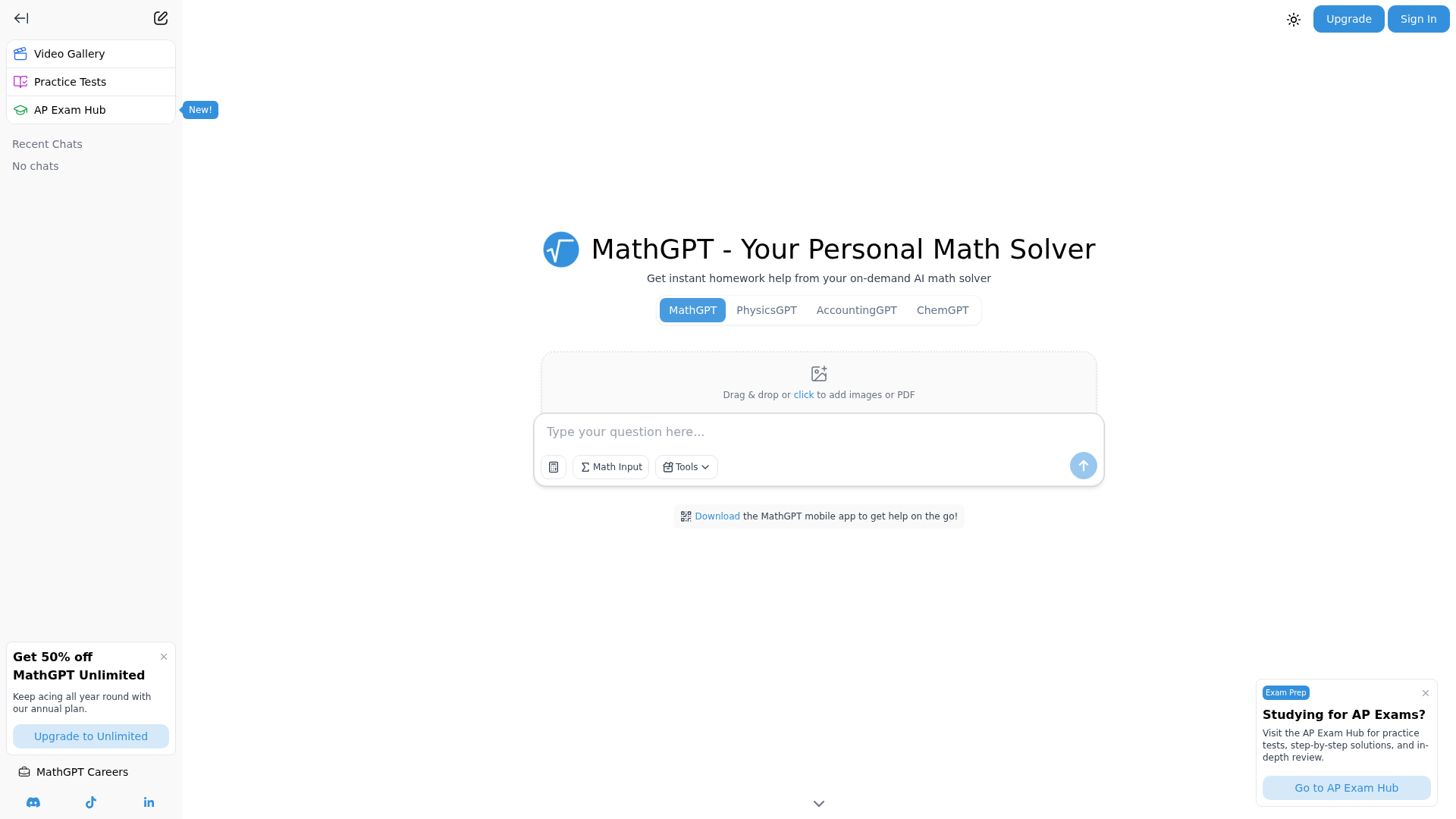 MathGPT