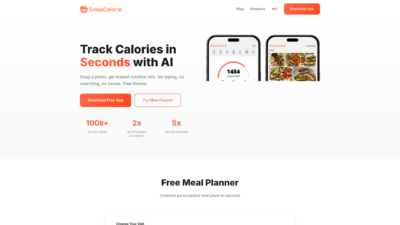 SnapCalorie