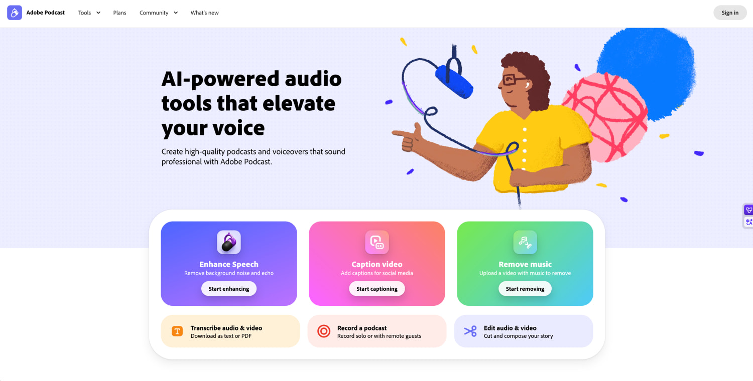 Adobe Podcast
