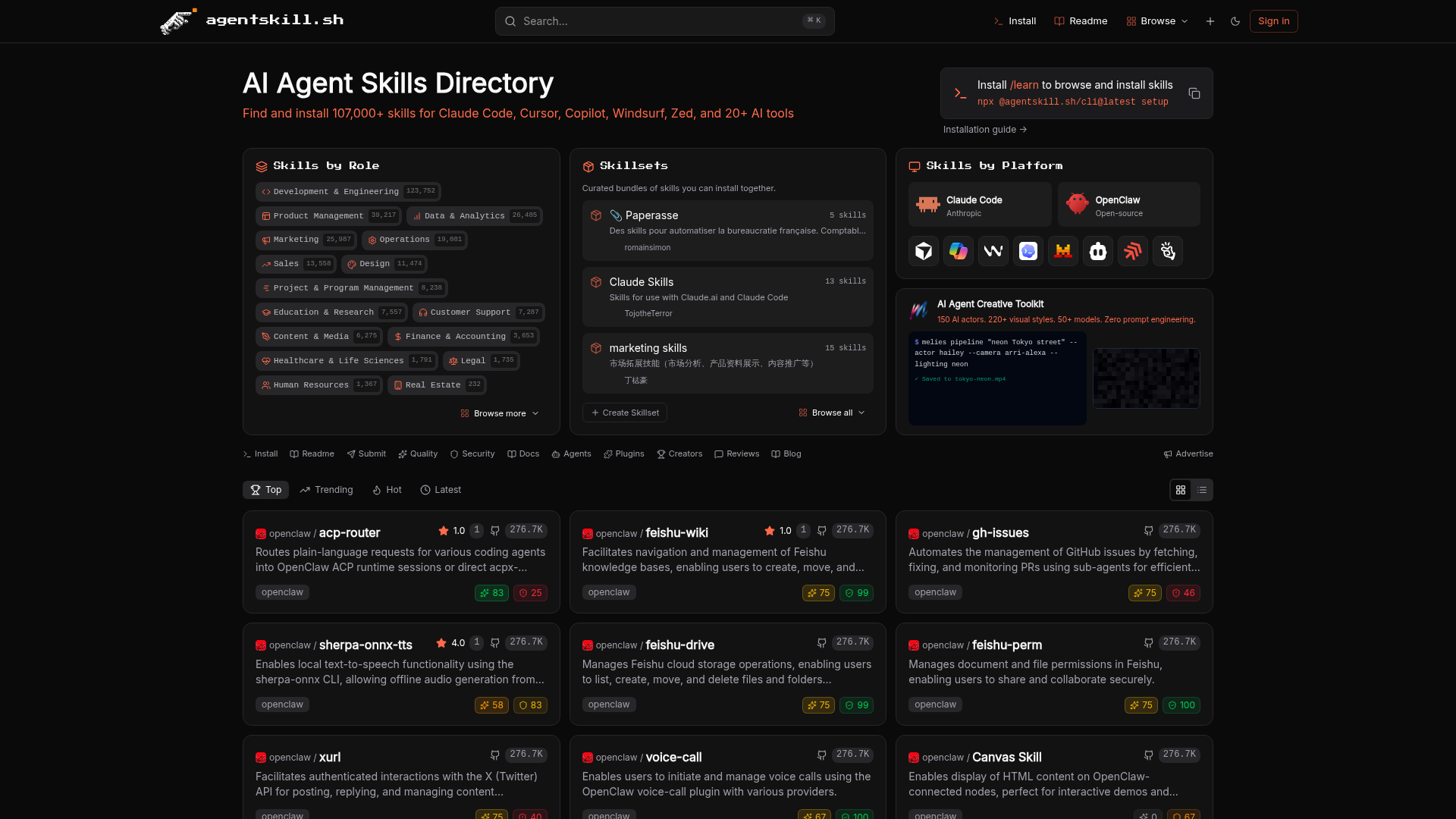 AgentSkill.sh